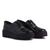 Oxford Brogue Feminino Solado Tratorado EVA Leve Forrado Bico Redondo Conforto Dia a Dia Casual Preto