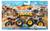 Pack c/ 2 Monster Trucks - 1/64 - Hot Wheels Hw safari jeep vs wild streak