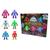 Pack c/ 6 Mini Boneco Elástico Stretchapalz 7 cm - Estica 3x o tamanho - Sunny Pack, 6 monster series