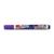 Pacote 12 Acrilpen Marcador para Tecido Acrilex (caneta) 516-Violeta