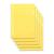 Pacote com 50 Pastas L Organizadoras Escritório Material Escolar e Projetos - DAC Amarelo