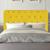 Painel Estofada 90 cm para Cama Box Casal Brenda- House Amarelo