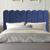 Painel Estofado 90 cm para Cama Box Casal Alanis - House Azul