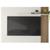 Painel Para TV 40 Pol 120 cm 13936 Off White Madeira Dmad Off White Madeira