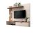 Painel Suspenso Hb Móveis para Tv até 50 Polegadas Grid Off WHITE/NATURE