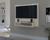Painel Veneza  para TV até 50 polegadas Casa Móveis  off white