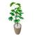Palmeira Rafia Verde Planta Artificial Grande Vaso Decoração 3D Bege