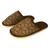 Pantufa Chinelo Baixo Masculina Antiderrapante Macia Estampada marrom