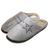 Pantufa Masculina Chinelo Adulto Super Macio Solado Borracha Tpr Antiderrapante   Bege