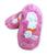 Pantufa Sapatilha Menina Coelho Pelinho Antiderrapante Pink