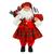Papai Noel Grande Luxuoso Decoração Natalina Natal Luxo 60cm Vermelho1