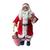 Papai Noel Luxo Decoração Natalina Natal Luxo 40cm Vermelho4