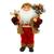 Papai Noel Luxo Decoração Natalina Natal Luxo 40cm  Xadrez