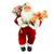 Papai Noel Luxo Decoração Natalina Natal Luxo 40cm Vermelho2