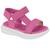 Papete Infantil Menina Com tiras autocolantes Molekinha Original 2734101 Rosa