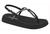 Papete Moleca 5499.100 Flatform Pedrarias Preto