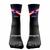 Par de Meias NFL New England Patriots Sock Cano Longo Sublimada Vermelho