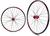 Par de Roda 29 Flay FX1700 Cubo Rolamento Freehub Shimano HG Aro Tubless Ready Raio Inox Vermelho