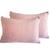 Par Fronhas em Plush  Innove 50x70cm Rosa