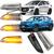 Par Pisca Seta Sequencial Chevrolet GM Onix Tracker Onix Plus LT LTZ Sinal Repetidor Lâmpada Led para lama ano 2020 2021 2022 2023 Cristal
