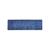 Passadeira Pratatêxtil 0,50m X 2,00m Antiderrapante Pelo baixo fácil de limpar Azul