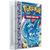 Pasta Fichário Álbum Cristal Cartas Cards Pokémon Com 30 Folhas 9 Bolsos 4 Argolas Articuno