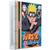 Pasta Fichário Carta Cards 4 argolas Naruto Classico Shippuden +10 Folhas Naruto Shippuden