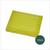 Pasta Organizadora Ofício 40mm Transparente Plástica Kit 10 Amarelo