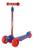 Patinete 3 Rodas Dobrável Infantil Até 40kg Azul Rosa Sport Azul