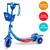 Patinete Infantil Com 3 Rodas Musical Luzes Led Premium Azul