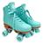 Patins 4 Rodas Clássico Retro Mar Menina Roller Skate Verde, Água