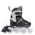 Patins Gonew Fitness Flexx Pró InLine ABEC-9 - 64MM Preto