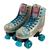 Patins Shine Ajustável com 4 Rodas Lilás Platinado Brilhante - Fenix 39, 42