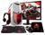 PC G-FIRE AMD A8 9600 8GB 1TB monitor 21,5 Radeon R7 2GB Integrada Computador Gamer GKAC HTG-279 Vermelho