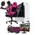 Pc Gamer Completo Neologic NLI81375 I5-7400 8GB (GTX 1650) SSD 240 + Cadeira Gamer Rosa UNICA