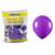 Pct 50 Balões Liso Profissional 9 Diversas Cores Art Latex Roxo