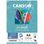 Pct Papel Iris Vivaldi 25fls A4 185gr Canson Escolha a Cor AZUL TURQUESA