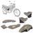 Peças de Moto Kit Carenagem Plásticas Pro Tork Ybr 125 2000 2001 2002 2003 2004 2005 2006 2007 2008 BEGE