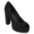 Peep Toe Meia Pata Sense Flex AN20-1145  Preto