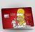 Pelicula Adesiva Cartão De Crédito Débito Simpsons 03 Unidades  10