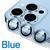 Pelicula para Camera Vidro Metal iPhone 14 / iPhone 14 Plus Azul