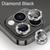 Pelicula para Camera Vidro Metal iPhone 14 / iPhone 14 Plus Prata-brilhante