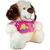 Pelúcia Cachorro Com Camisa Presente Infantil Colorido - Bee Toys Rosa