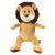 Pelúcia De Animais Savana Safari Bichinhos Para Criança 25cm Bebe Presente Menina Menino Brinquedo Amarelo