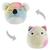 Pelucia squishmallows flip squad serie 7 12cm sunny Katya e risa