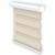 Persiana Cortina Rolo Double Vision 180x160 Branco Bege Cinza Bege