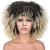 peruca organica premium cacheada wig aspecto de natural afro Mt1/613