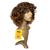 Peruca Wig de Fibra Sintetica Diana 25cm R4/8C/15A