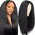 Peruca Wig Front Lace Cacheada 70Cm Orgânica Fibra Premium Preto