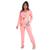 Pijama Adulto de Inverno Fofucho Feminino de Frio Bolso Coral